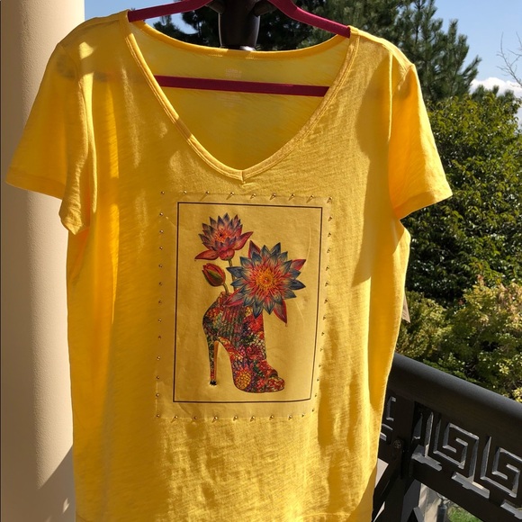 Summer hand designed T-shirt - Picture 4 of 8